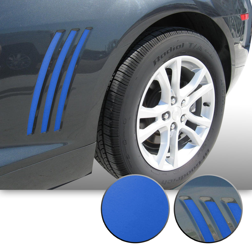 Side Vent Stipe Insert Overlay Vinyl Decal Compatible with and Fits Chevy Camaro 2010-2015
