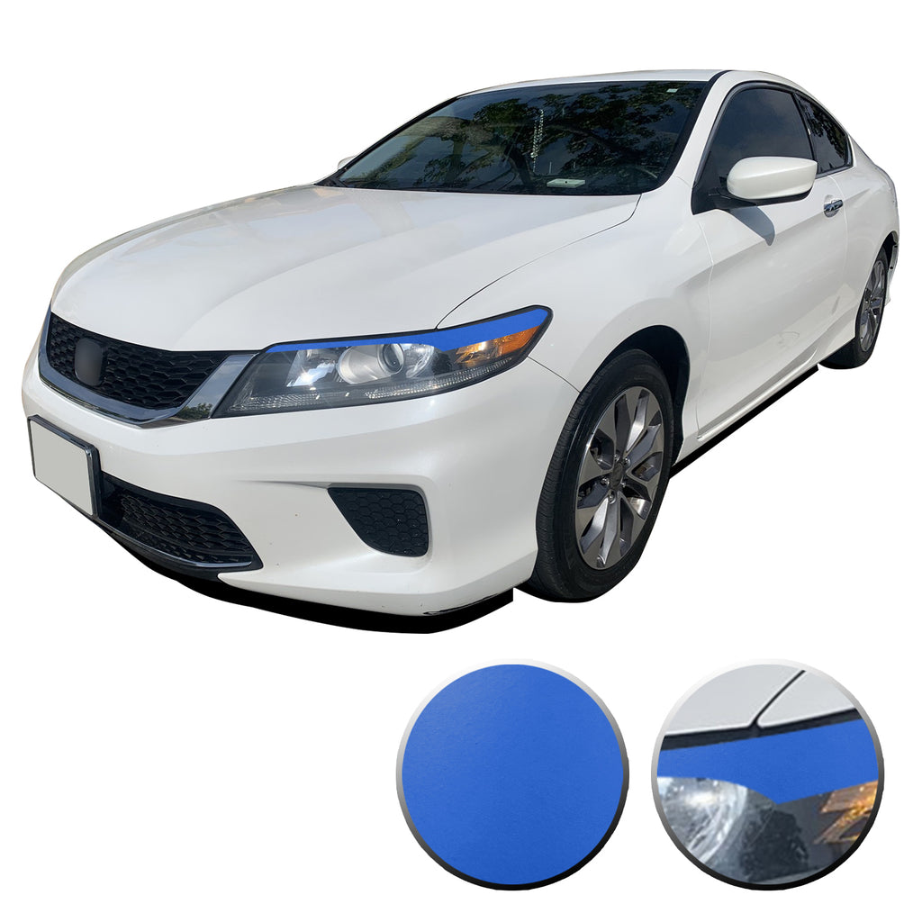 Headlight Eyelid Eyebrow Vinyl Decal Compatible with Honda Accord 2013-2015
