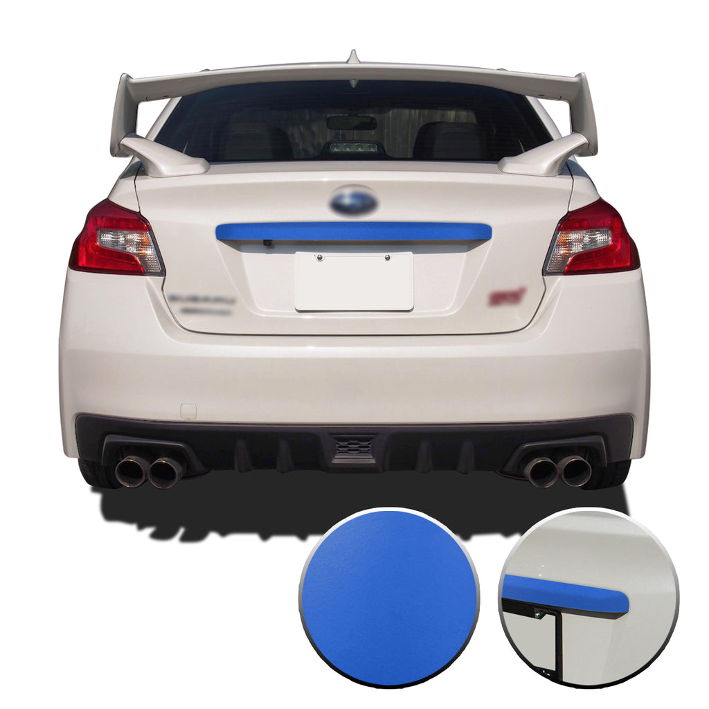 Trunk Trim Overlay Decal Compatible with and Fits Subaru WRX STi Trunk Trim 2015-2020