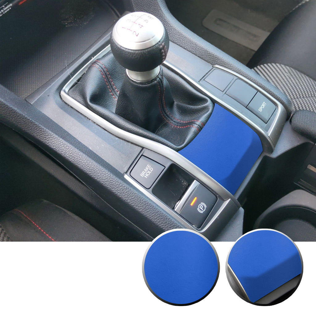 Manual Transmission Lower Panel Vinyl Decal Accent Overlay Compatible with Honda Civic 2016-2020