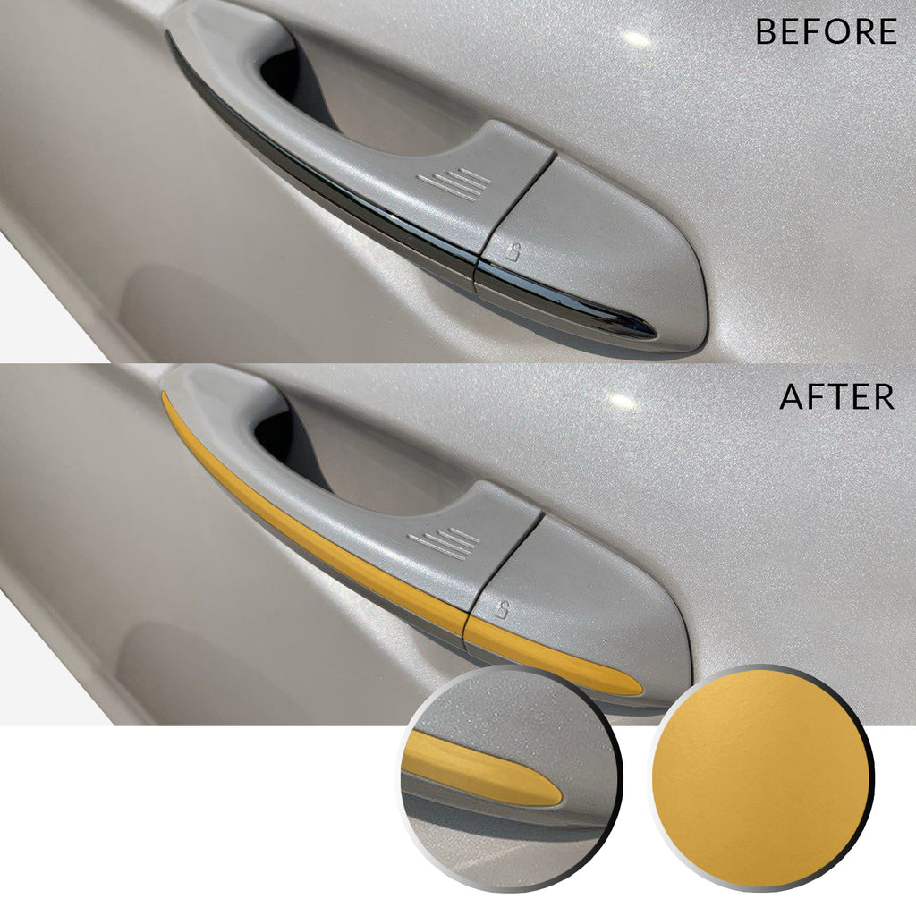 Door Handle Overlay Wrap Vinyl Decal Trim Compatible with and Fits Ford Fusion 2013-2019