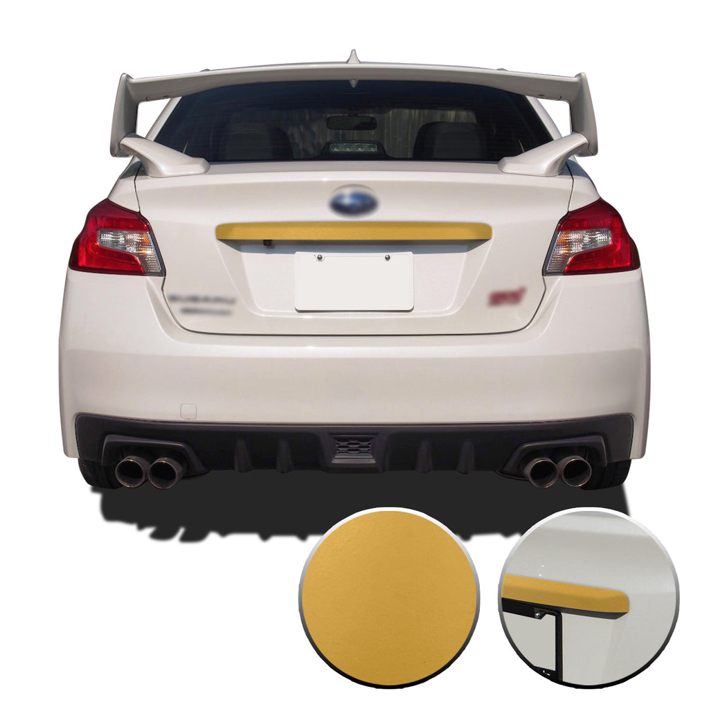 Trunk Trim Overlay Decal Compatible with and Fits Subaru WRX STi Trunk Trim 2015-2020