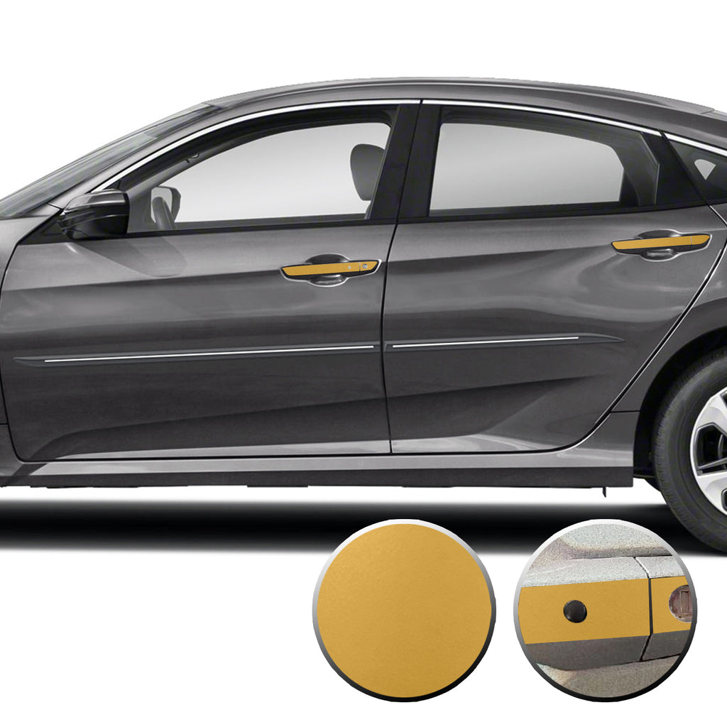 Door Handle Accent Overlay Vinyl Decal Compatible with Honda Civic 2016-2021