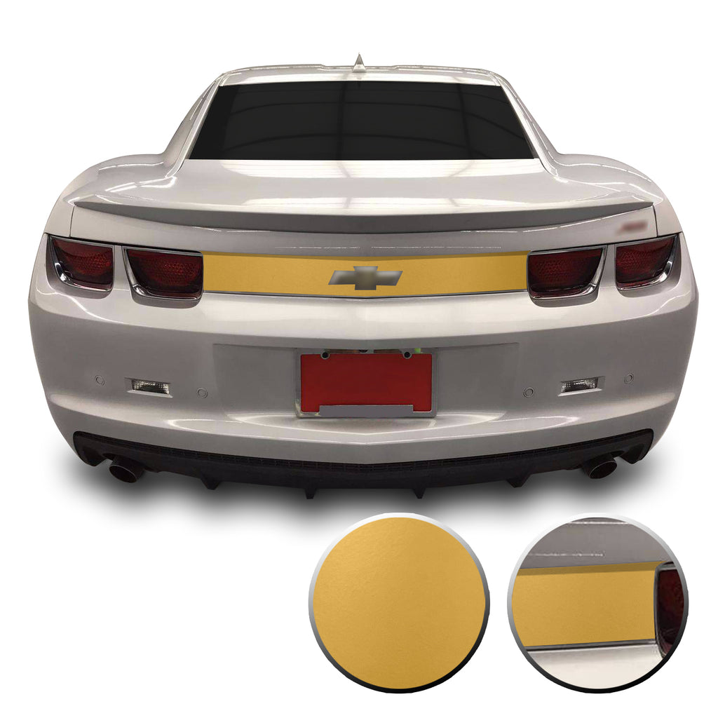 Trunk Rear Decklid Trim Graphic Vinyl Decal Compatible with Chevy Camaro 2010 2011 2012 2013