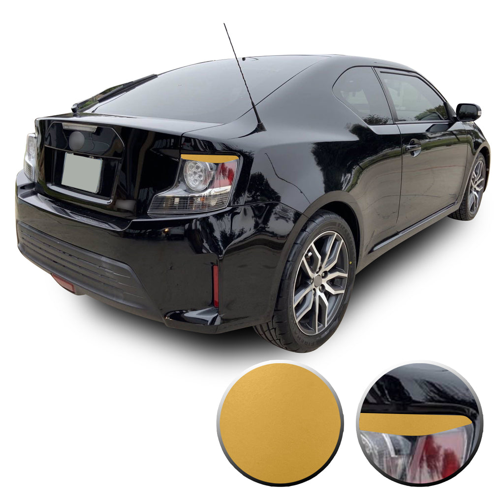Tail Light Eyelid Eyebrow Overlay Vinyl Decal Compatible with Scion tC 2014-2016