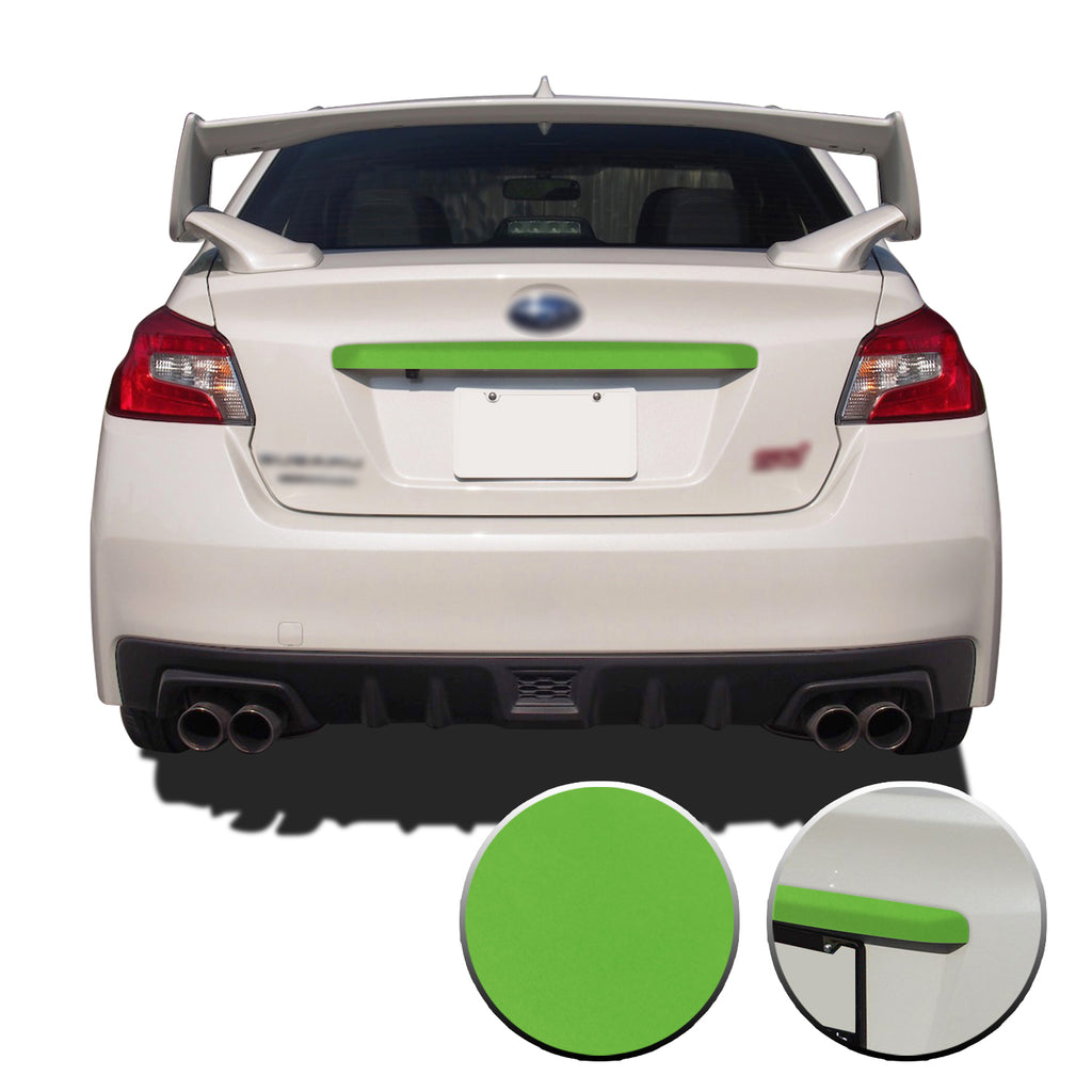 Trunk Trim Overlay Decal Compatible with and Fits Subaru WRX STi Trunk Trim 2015-2020