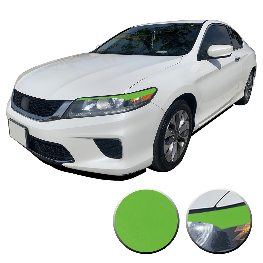 Headlight Eyelid Eyebrow Vinyl Decal Compatible with Honda Accord 2013-2015