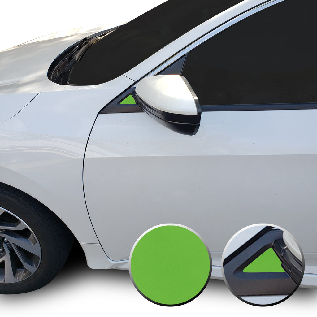Side Mirror Accent Vinyl Decal Overlay Wrap Compatible with Honda Civic 2016-2020