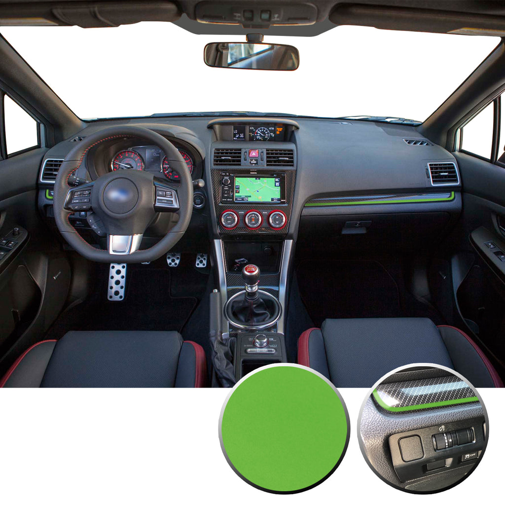 Interior Dash Pinstripe Vinyl Trim Decal Compatible with and Fits WRX STi Subaru 2015-2020