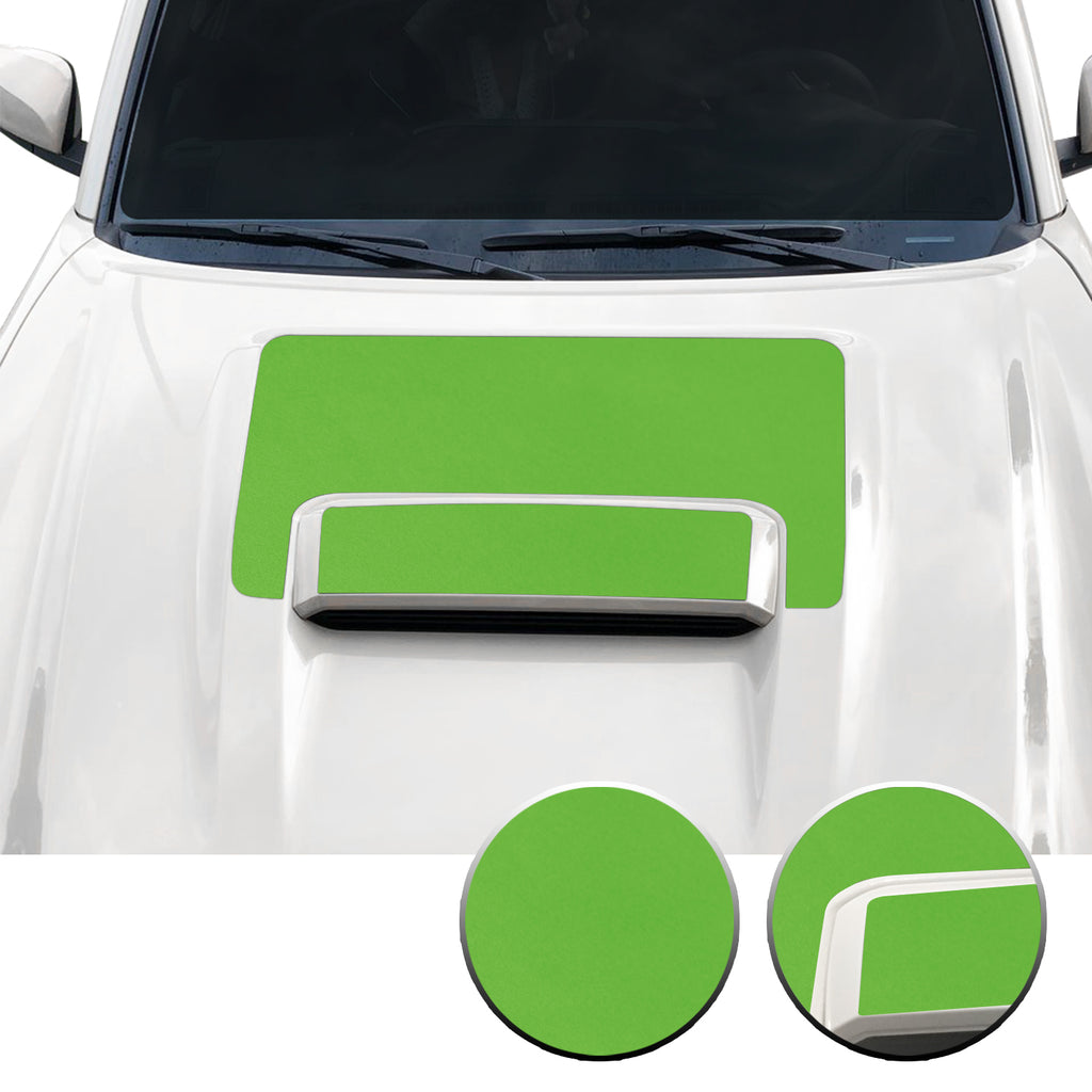 Hood Scoop Vinyl Overlay Decal Wrap Trim Compatible with and Fits Tacoma TRD Sport 2016-2020