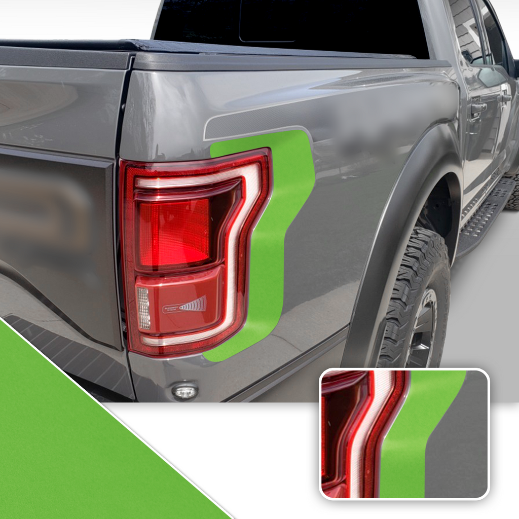 Taillight Accent Decal Overlay Trim Compatible with and Fits Raptor F-150 2018+