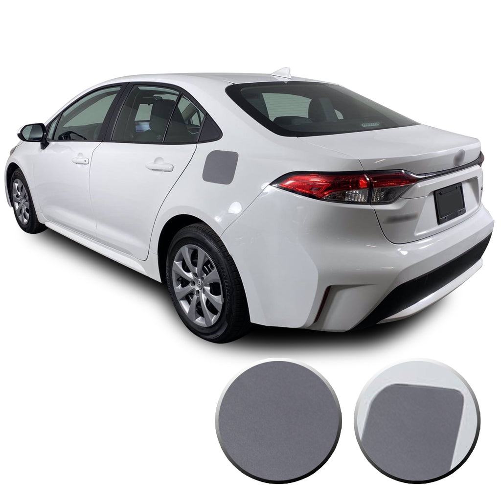 Fuel Tank Cap Gas Box Overlay Decal Precut Trim Compatible with and Fits Corolla Toyota 2020