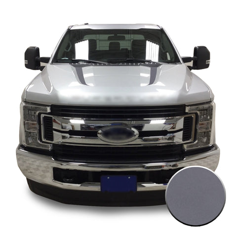 Hood Spears Stripes Vinyl Decal Overlay Wrap Trim Compatible with and Fits Super Duty F250 F350 F450 2017-2019