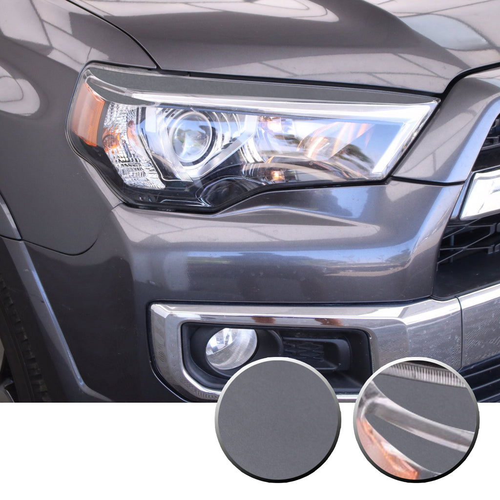 Headlight Eyelid Eyebrow Graphic Vinyl Decal Compatible with Toyota 4Runner 2010-2017