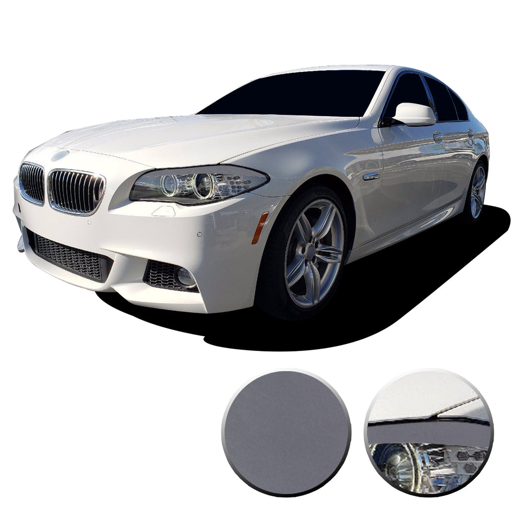 Headlight Eyelid Eyebrow Graphic Vinyl Decal Compatible with BMW 5 Series F10 2011-2013
