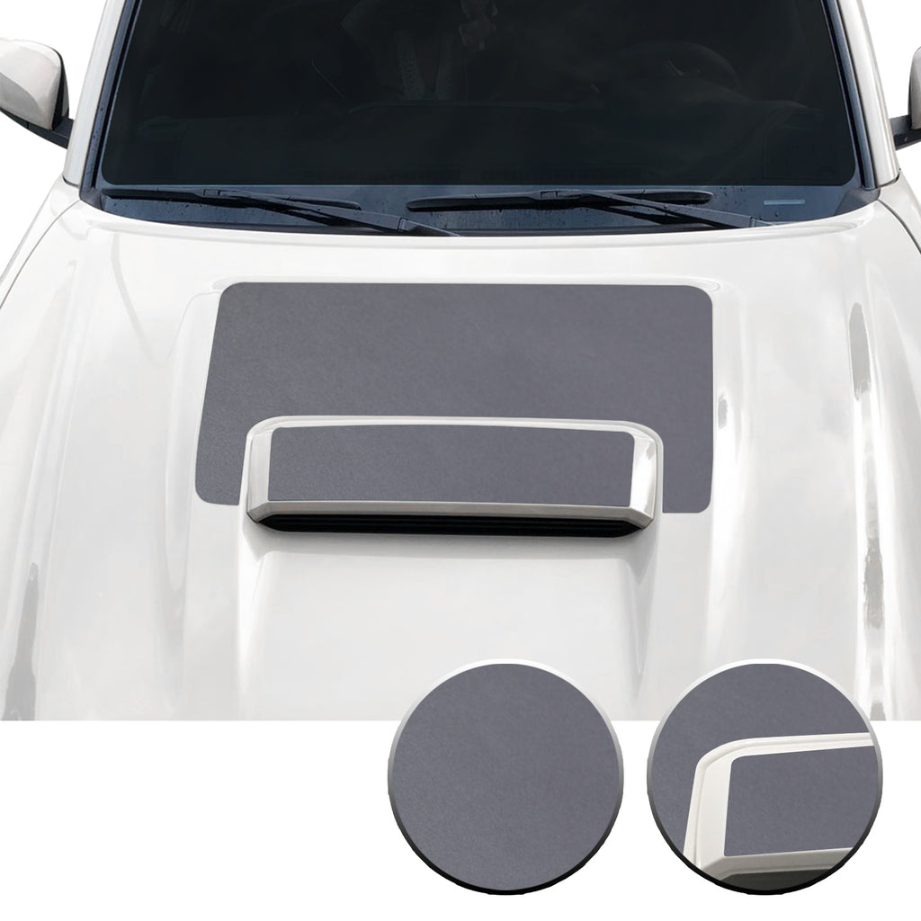 Hood Scoop Vinyl Overlay Decal Wrap Trim Compatible with and Fits Tacoma TRD Sport 2016-2020