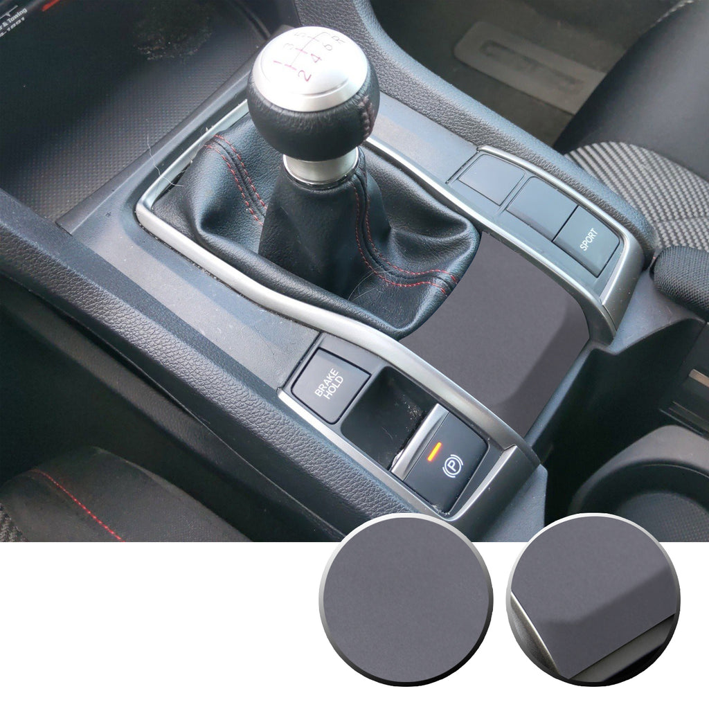 Manual Transmission Lower Panel Vinyl Decal Accent Overlay Compatible with Honda Civic 2016-2020