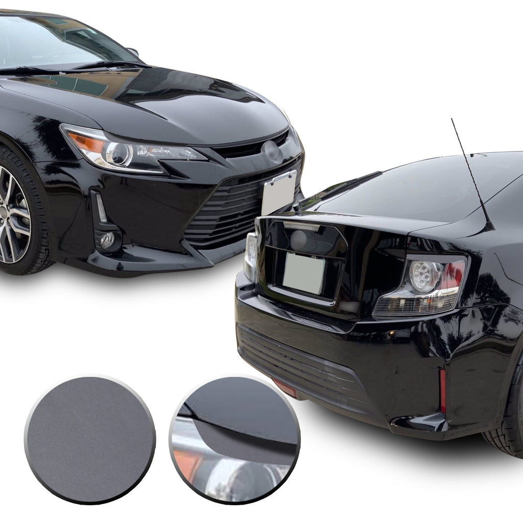Headlight & Tail Light Eyelid Eyebrow Overlay Vinyl Decal Compatible with Scion tC 2014-2016