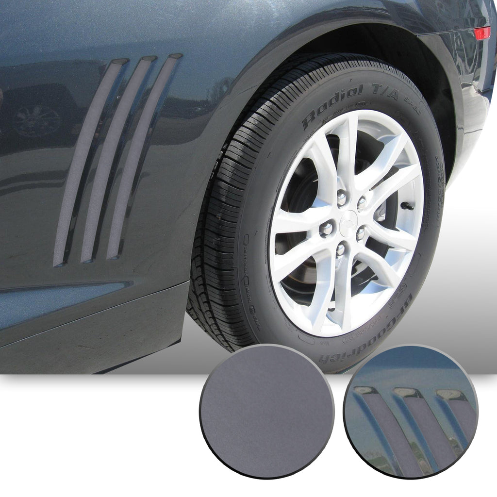 Side Vent Stipe Insert Overlay Vinyl Decal Compatible with and Fits Chevy Camaro 2010-2015