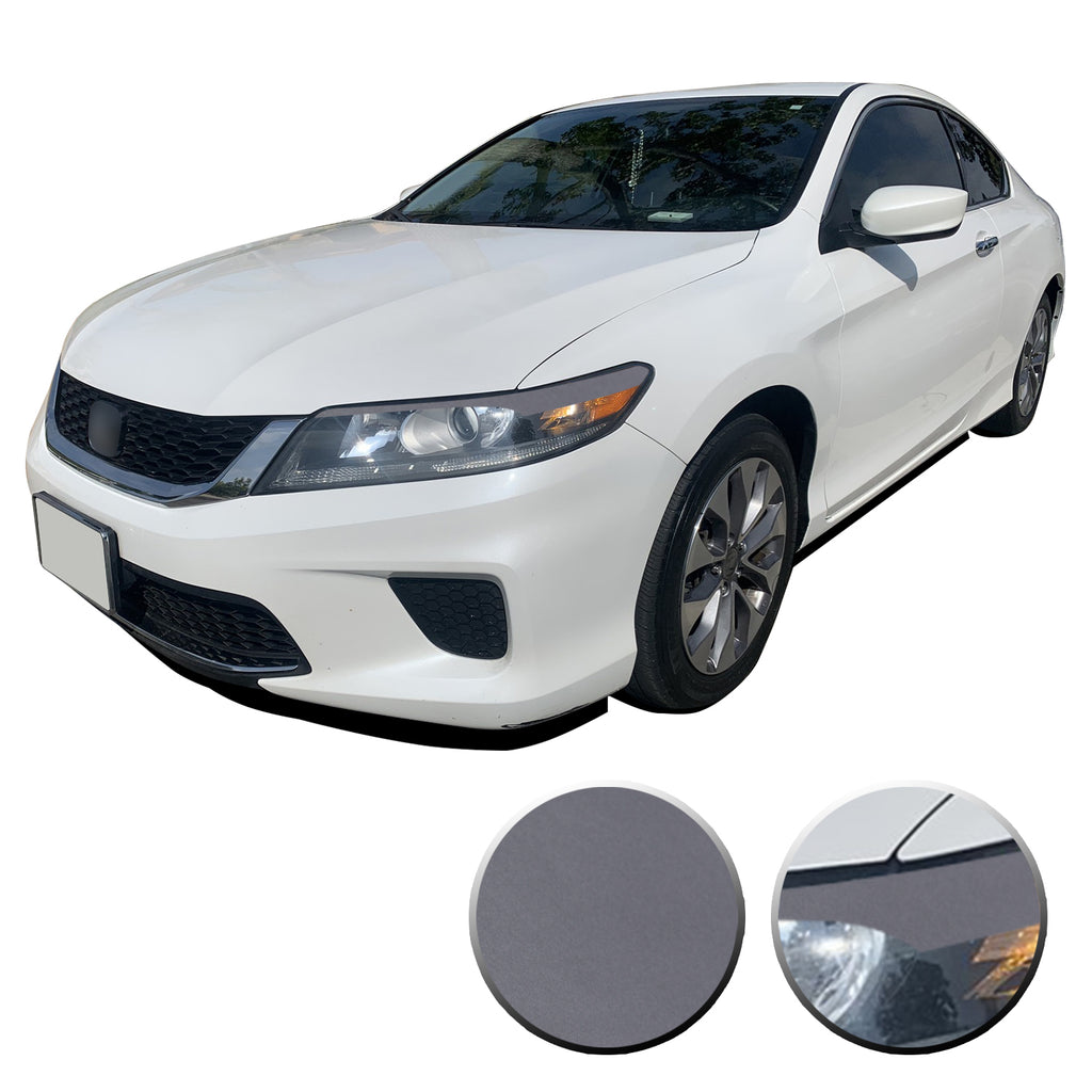 Headlight Eyelid Eyebrow Vinyl Decal Compatible with Honda Accord 2013-2015