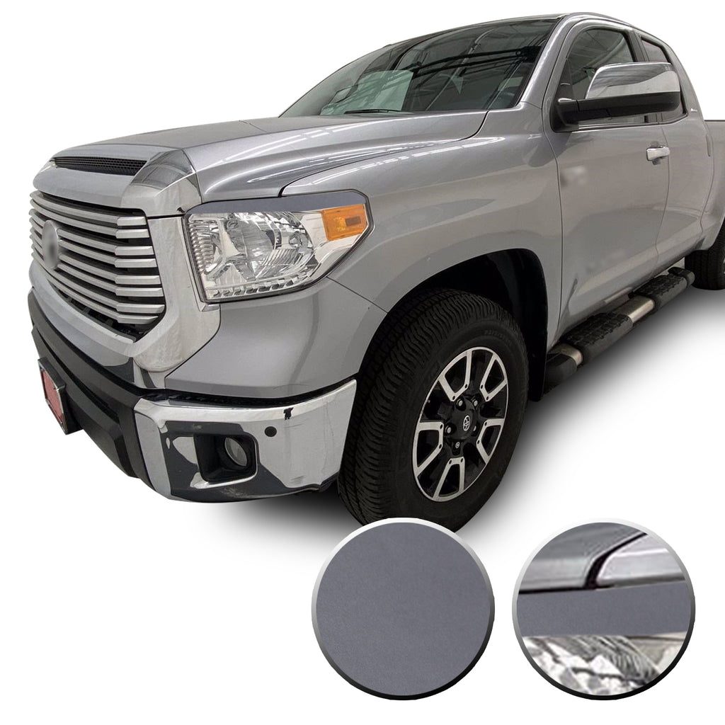 Headlight Eyelid Eyebrow Graphic Vinyl Decal Compatible with Toyota Tundra 2014-2017