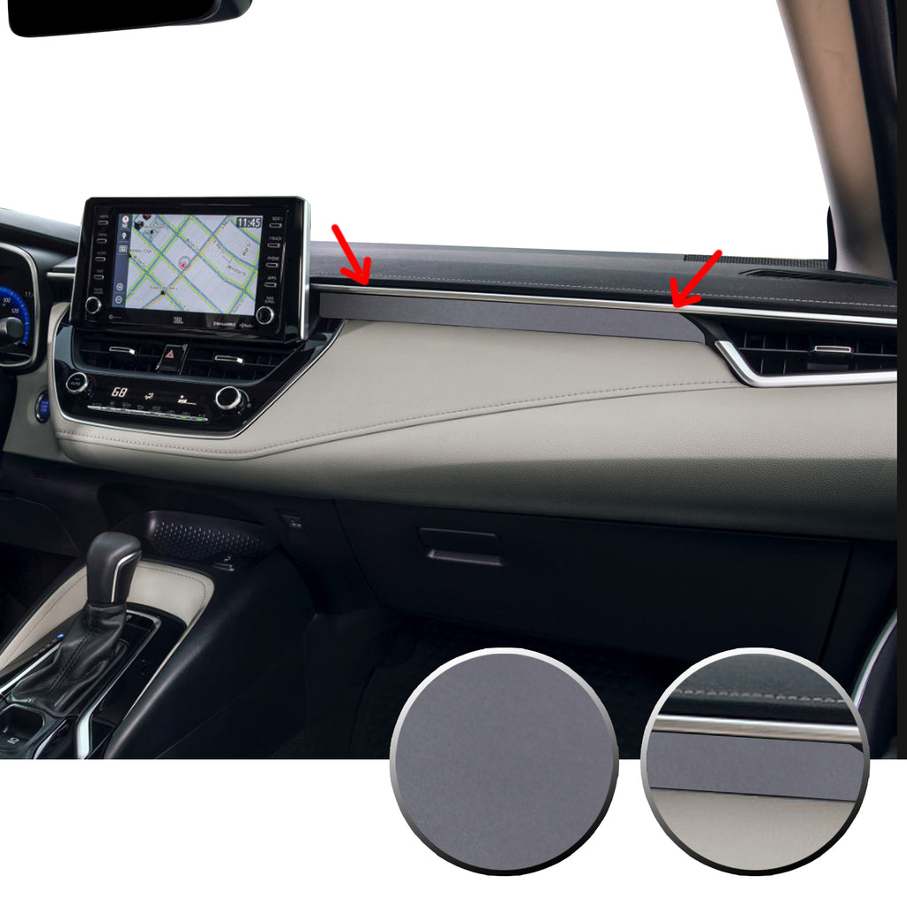 Interior Dashboard Accent Vinyl Decal Compatible with Toyota Corolla 2020 2021