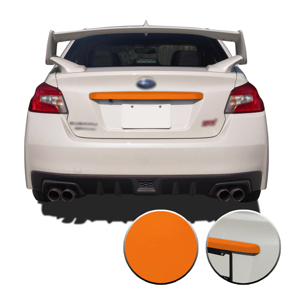 Trunk Trim Overlay Decal Compatible with and Fits Subaru WRX STi Trunk Trim 2015-2020