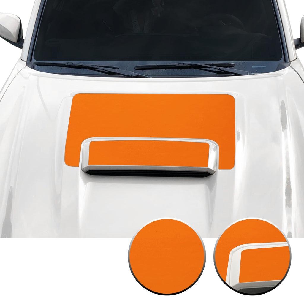 Hood Scoop Vinyl Overlay Decal Wrap Trim Compatible with and Fits Tacoma TRD Sport 2016-2020