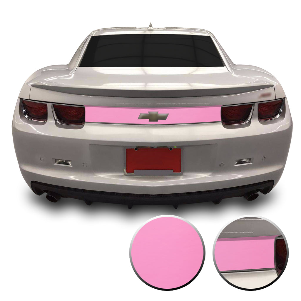 Trunk Rear Decklid Trim Graphic Vinyl Decal Compatible with Chevy Camaro 2010 2011 2012 2013