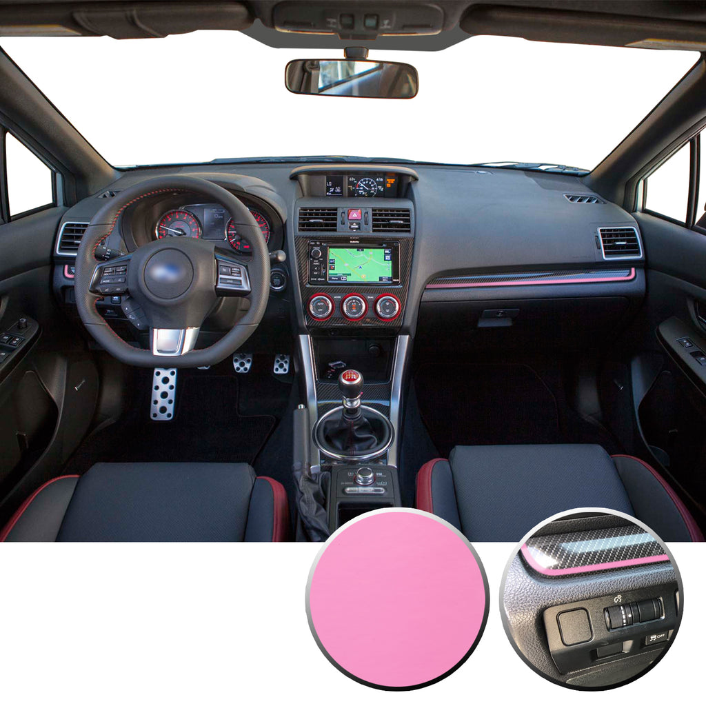 Interior Dash Pinstripe Vinyl Trim Decal Compatible with and Fits WRX STi Subaru 2015-2020