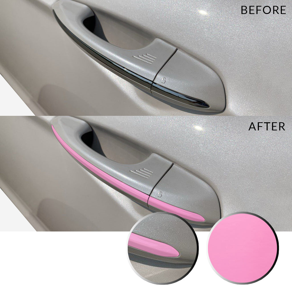 Door Handle Overlay Wrap Vinyl Decal Trim Compatible with and Fits Ford Fusion 2013-2019