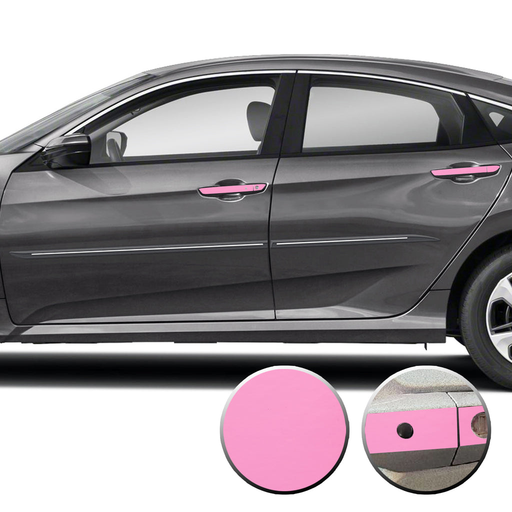 Door Handle Accent Overlay Vinyl Decal Compatible with Honda Civic 2016-2021