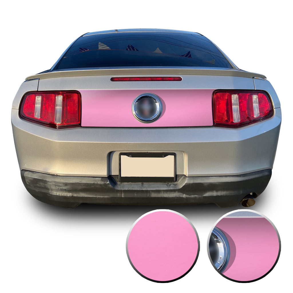 Trunk Rear Decklid Trim Graphic Vinyl Decal Compatible with Ford Mustang 2010-2014