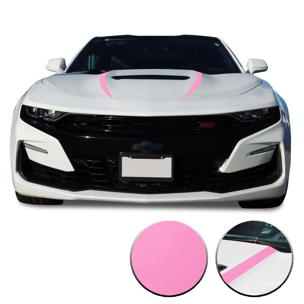 Front Hood Spear Vinyl Wrap Decal Cover Protector Compatible with and fits Camaro 2019-2020