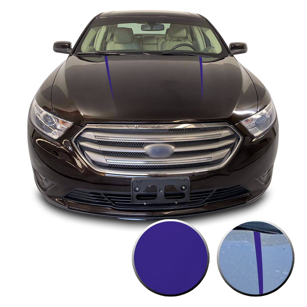 Hood Spear Stripes Racing Trim Vinyl Decal Compatible with Ford Taurus 2010-2019