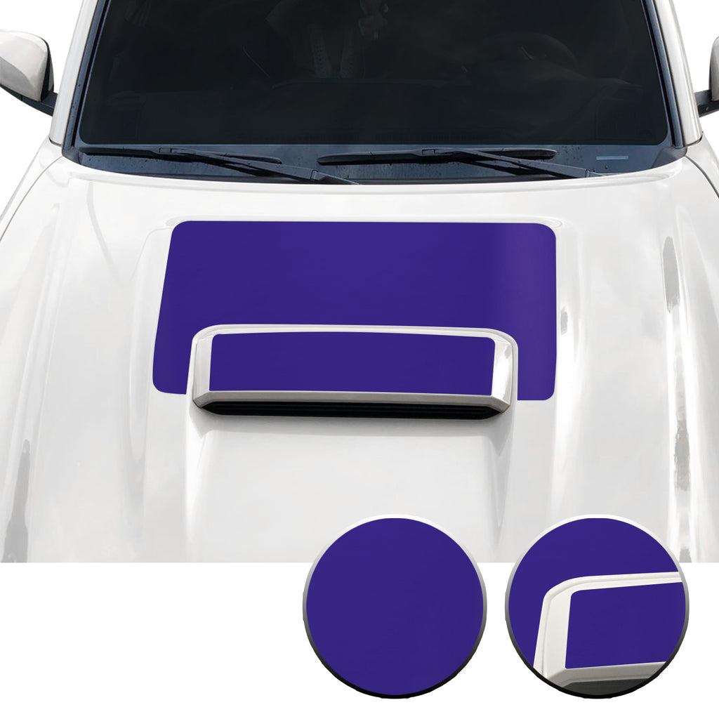 Hood Scoop Vinyl Overlay Decal Wrap Trim Compatible with and Fits Tacoma TRD Sport 2016-2020
