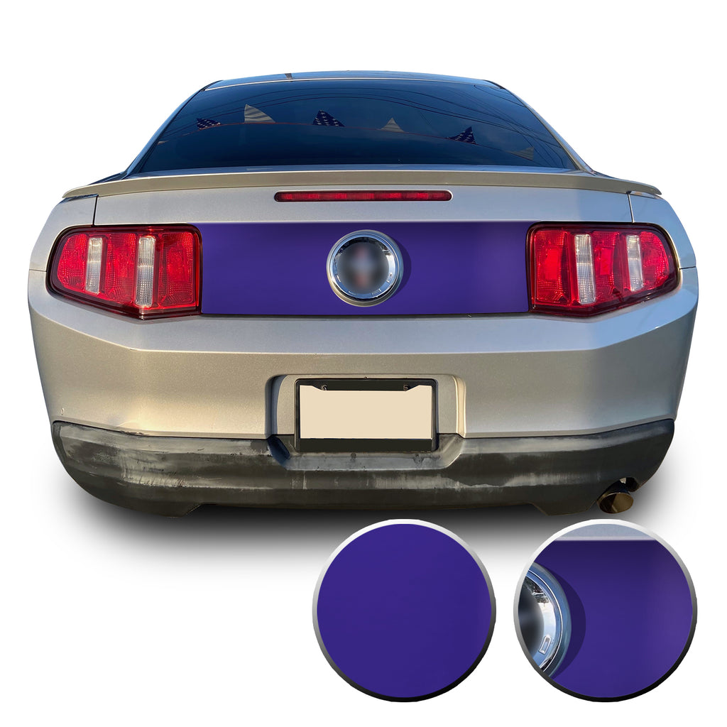 Trunk Rear Decklid Trim Graphic Vinyl Decal Compatible with Ford Mustang 2010-2014