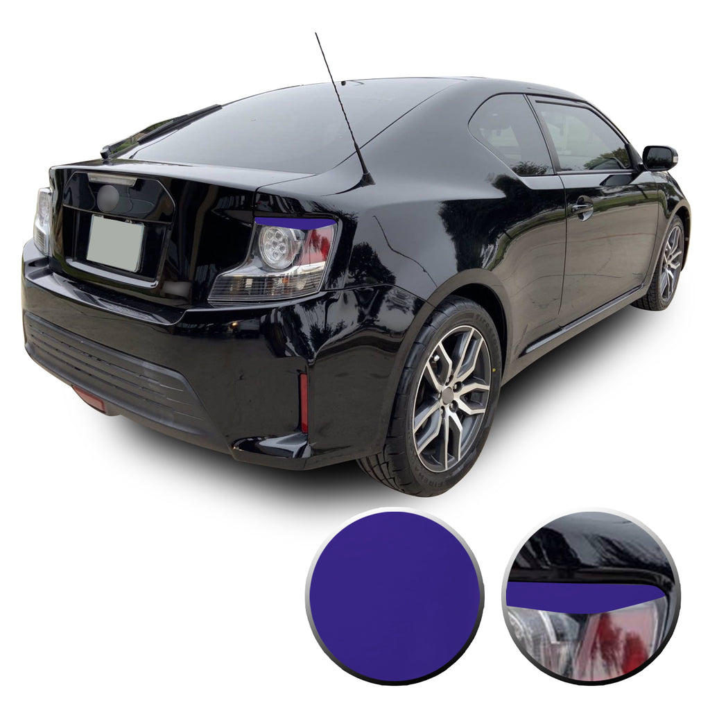 Tail Light Eyelid Eyebrow Overlay Vinyl Decal Compatible with Scion tC 2014-2016