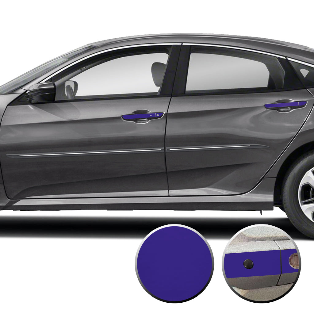 Door Handle Accent Overlay Vinyl Decal Compatible with Honda Civic 2016-2021