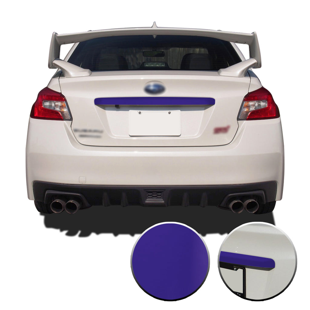 Trunk Trim Overlay Decal Compatible with and Fits Subaru WRX STi Trunk Trim 2015-2020