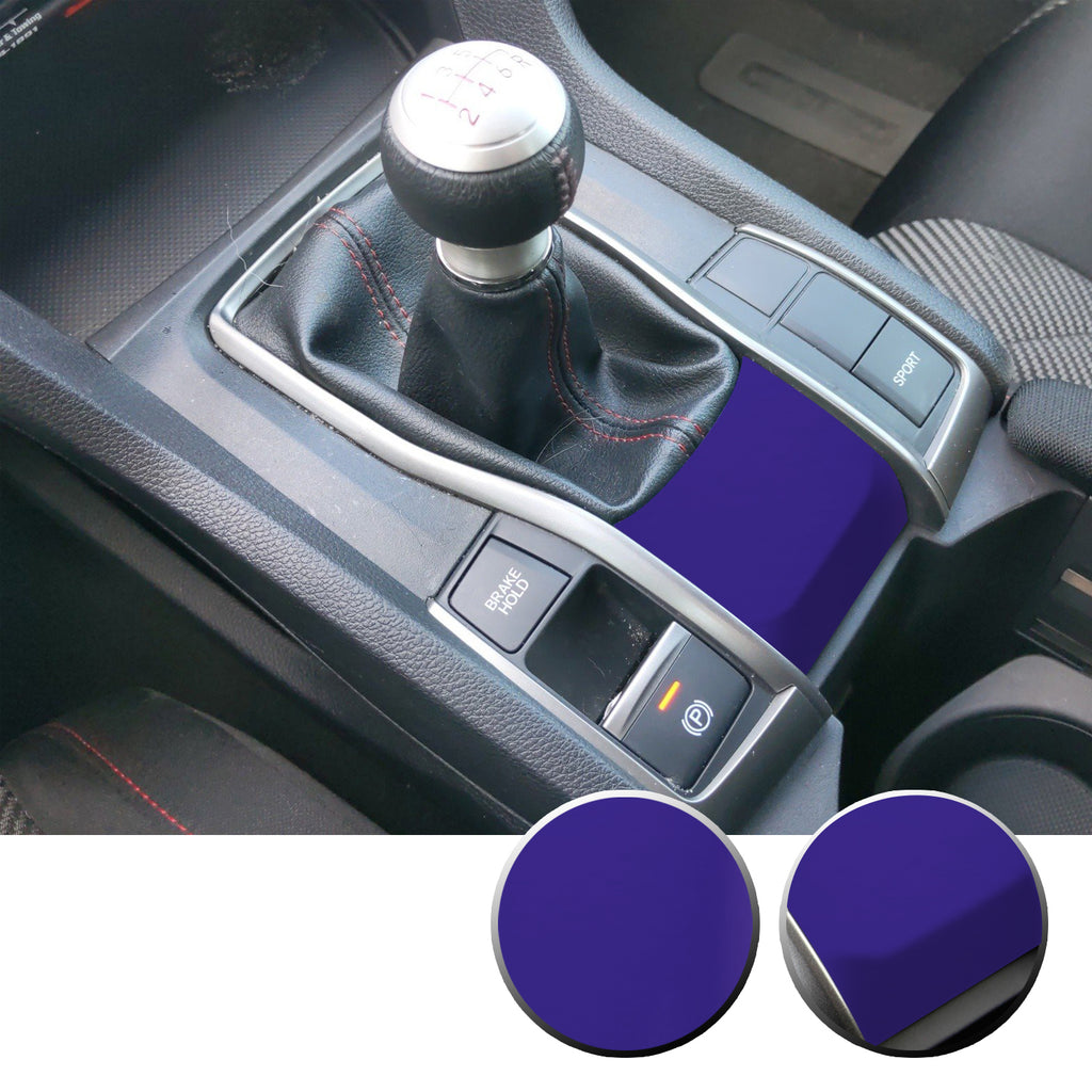 Manual Transmission Lower Panel Vinyl Decal Accent Overlay Compatible with Honda Civic 2016-2020