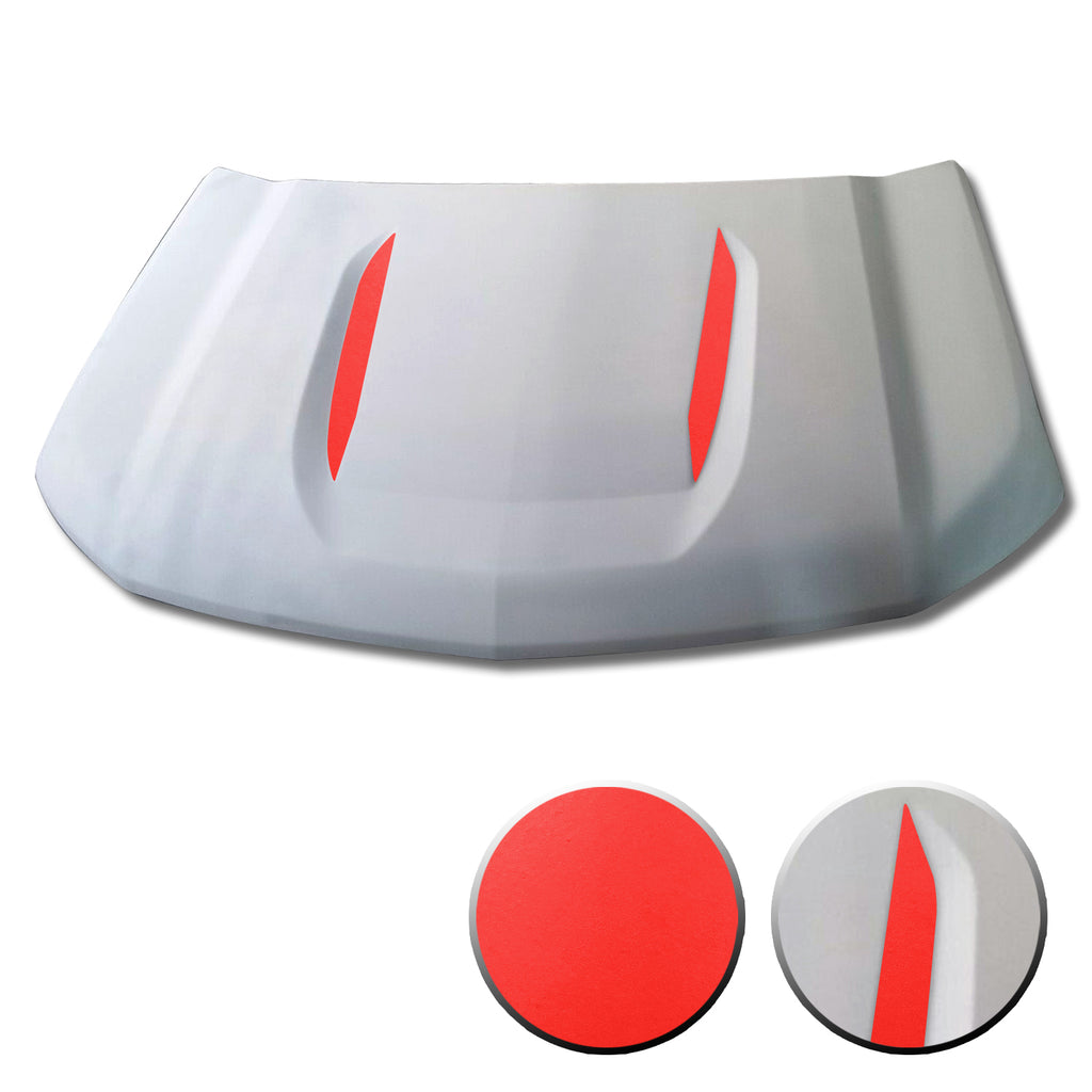 Hood Spears Vinyl Decal Compatible with Chevrolet Silverado 1500 2019-2021