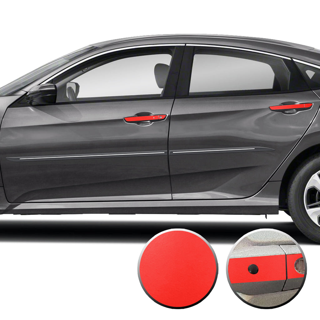 Door Handle Accent Overlay Vinyl Decal Compatible with Honda Civic 2016-2021