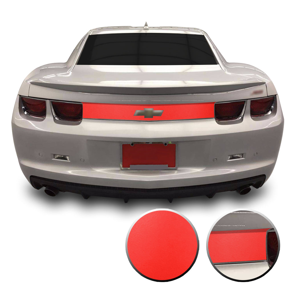 Trunk Rear Decklid Trim Graphic Vinyl Decal Compatible with Chevy Camaro 2010 2011 2012 2013