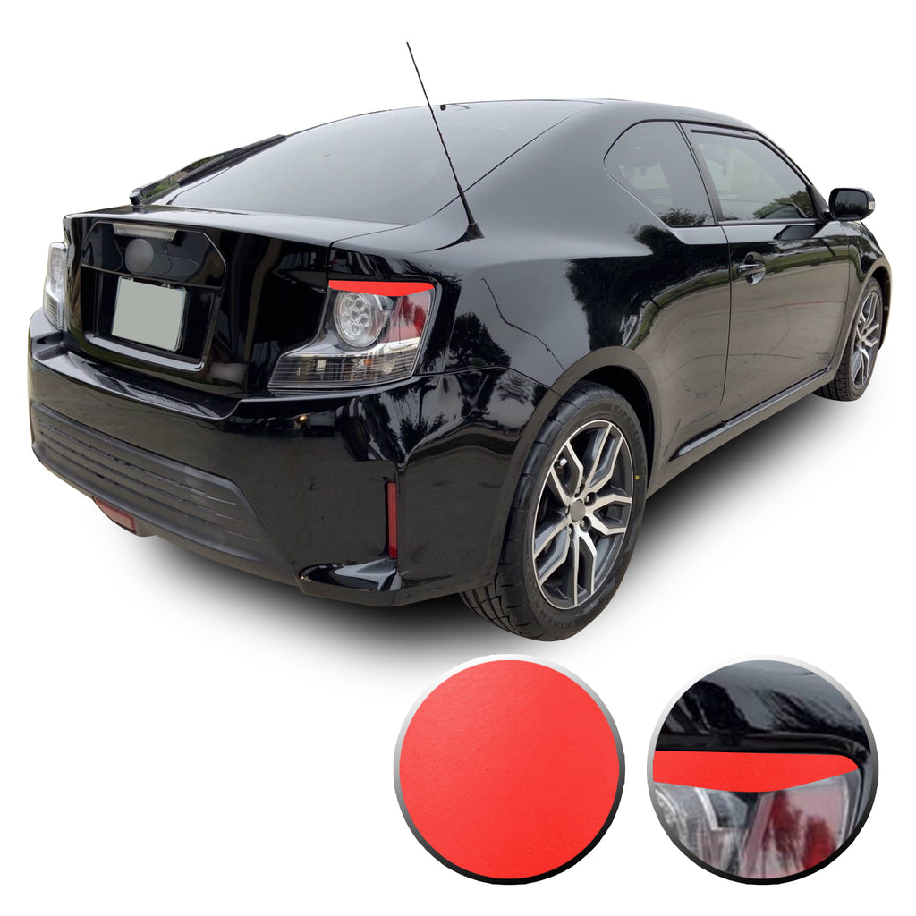 Tail Light Eyelid Eyebrow Overlay Vinyl Decal Compatible with Scion tC 2014-2016