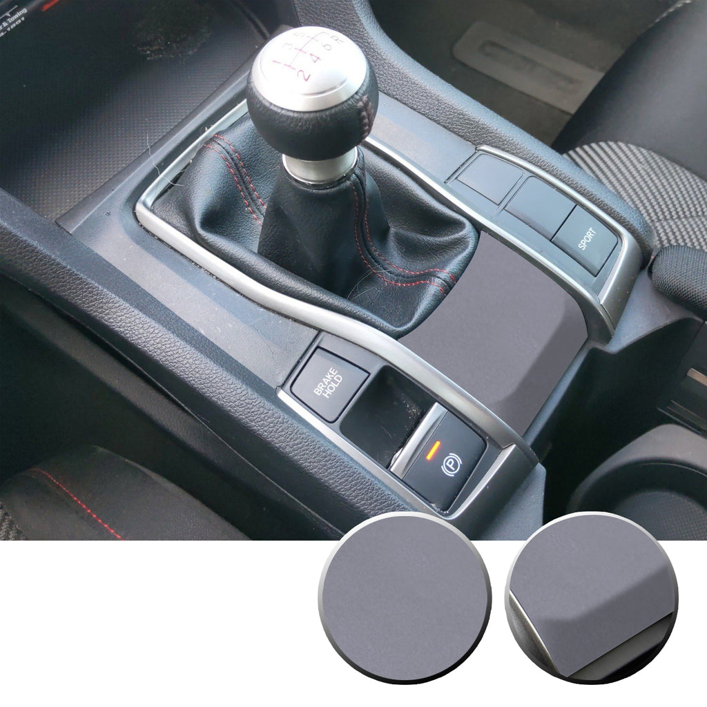 Manual Transmission Lower Panel Vinyl Decal Accent Overlay Compatible with Honda Civic 2016-2020