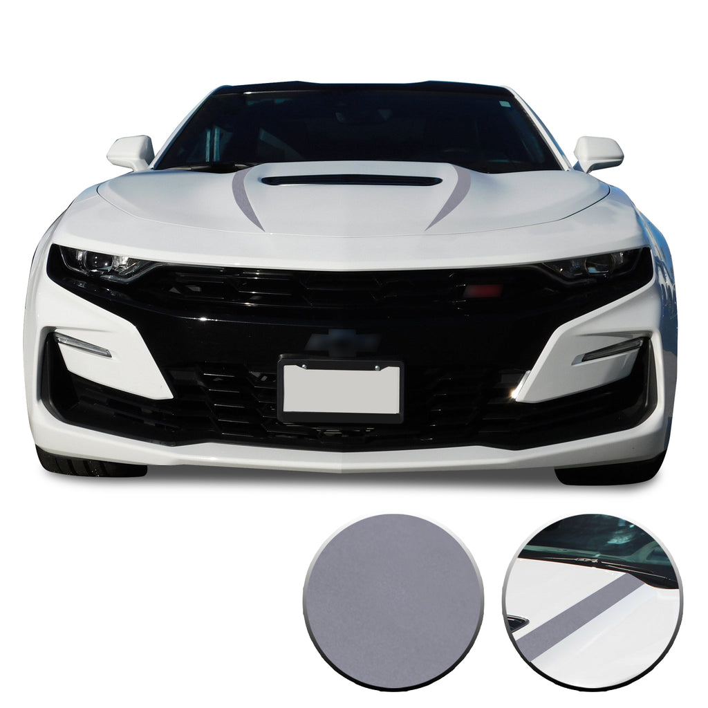 Front Hood Spear Vinyl Wrap Decal Cover Protector Compatible with and fits Camaro 2019-2020