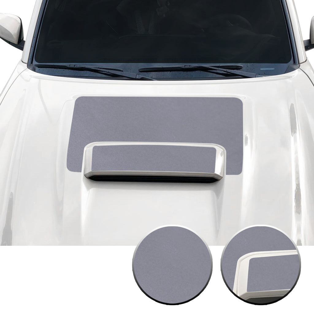 Hood Scoop Vinyl Overlay Decal Wrap Trim Compatible with and Fits Tacoma TRD Sport 2016-2020
