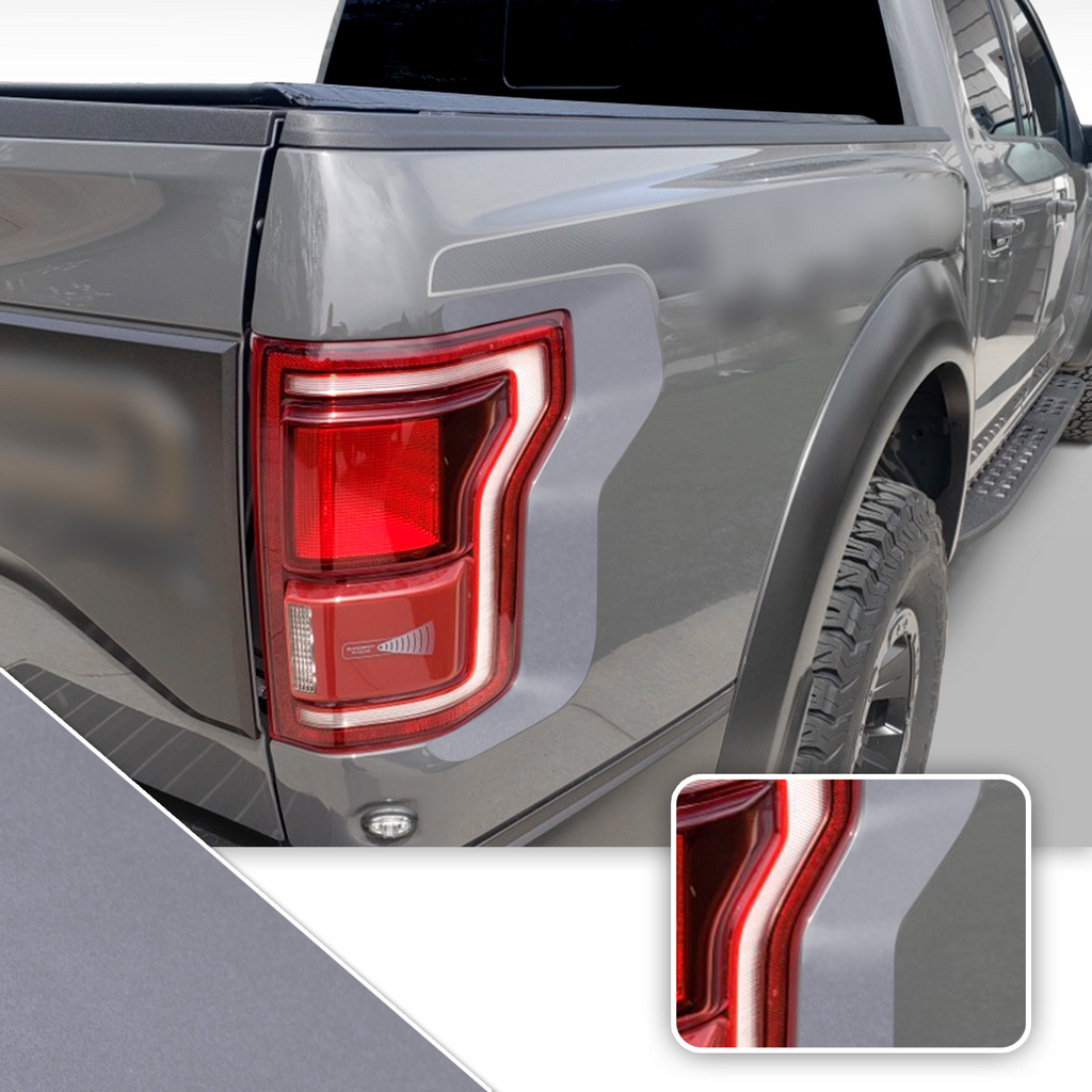 Taillight Accent Decal Overlay Trim Compatible with and Fits Raptor F-150 2018+