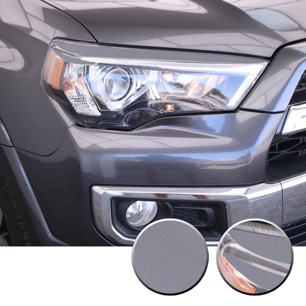 Headlight Eyelid Eyebrow Graphic Vinyl Decal Compatible with Toyota 4Runner 2010-2017
